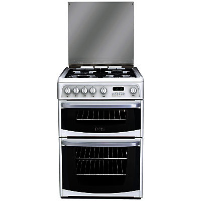 Hotpoint Cannon CH60GCIW Gas Cooker, White White Hotpoint Cannon CH60GCIW Gas Cooker, White White